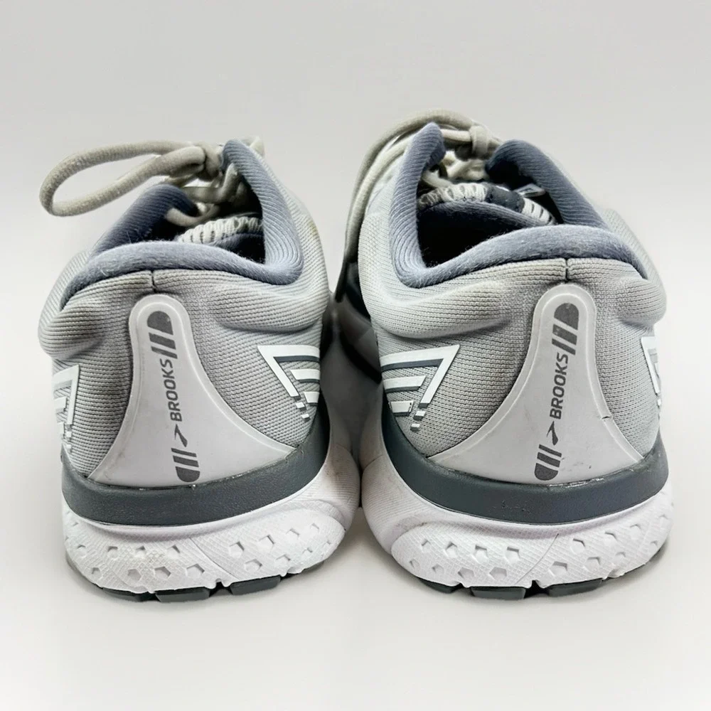 Brooks Gray Ghost 13 Running Athletic Shoes Sneakers Women's Size 9.5 Gray - Picture 6 of 16